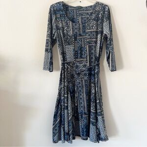 Lauren Jeans Co Ralph Lauren Fit & Flare Dress